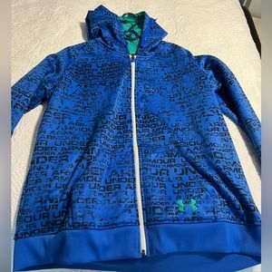 Worn once. Under Armour full zip hoodie. XL